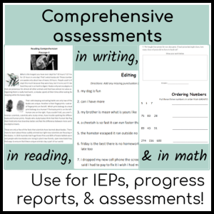 IEP Writing Success Kit: Upper Elementary Bundle with Versions 1 & 2