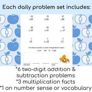 Advanced Addition & Subtraction Intervention Workbook: Part A, Two Digit with Multiplication Facts