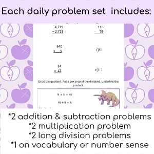 Multiplication & Division Intervention Workbook: Part A, Facts
